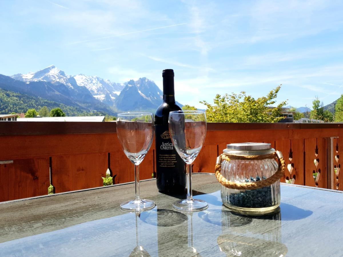 Ferienwohnung Wetterstein Garmisch-Partenkirchen Exterior foto