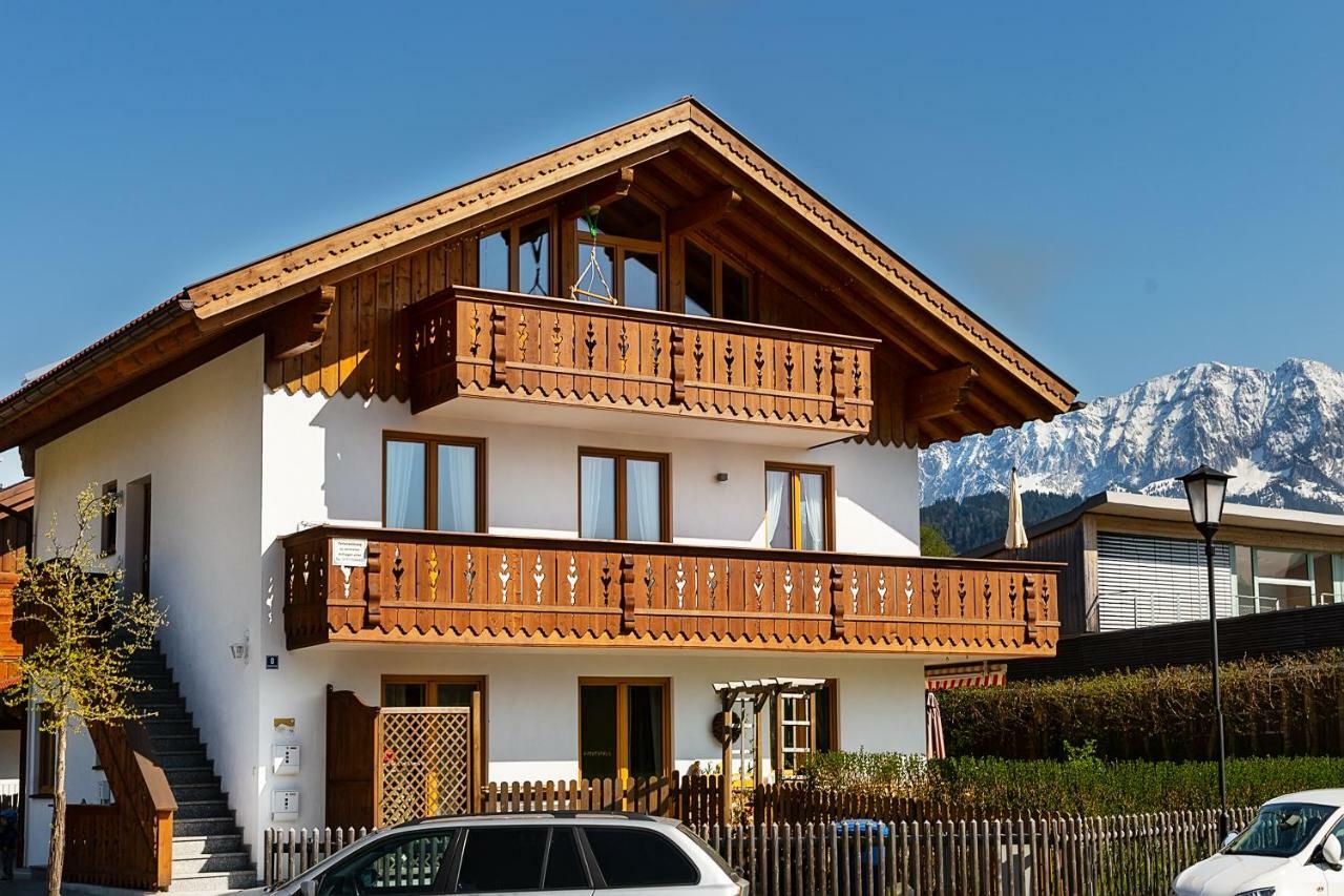 Ferienwohnung Wetterstein Garmisch-Partenkirchen Exterior foto